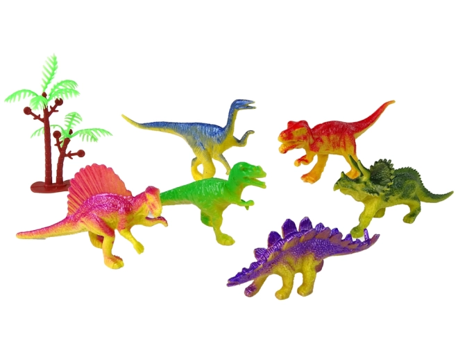 Barevné dinosaury
