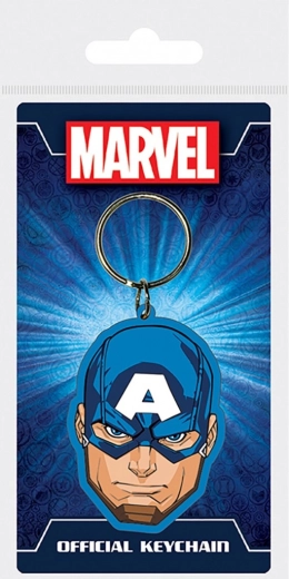 gumová klíčenka Marvel Captain America