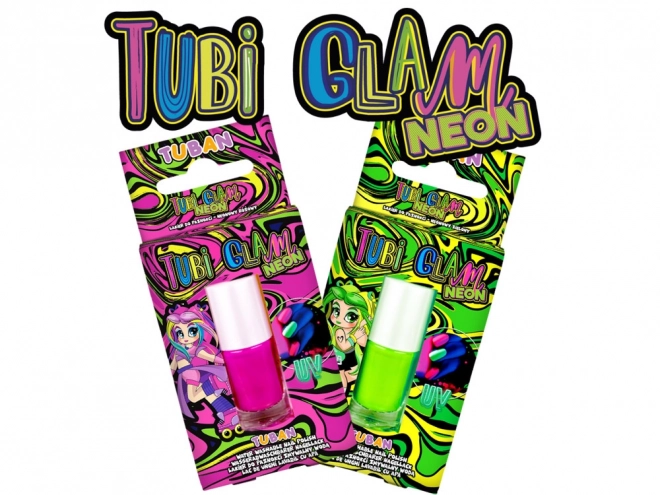 Lak na nehty Tubi Glam - neonová zelená