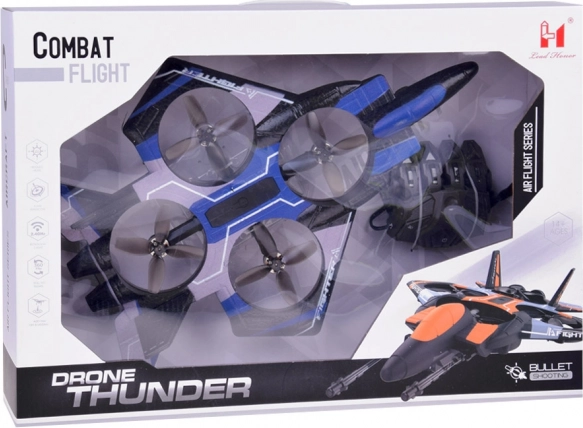 Zábavný létající dron s barevnými diodami