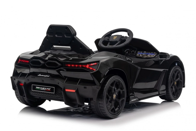 Dětské elektrické auto Lamborghini Revuelto černé