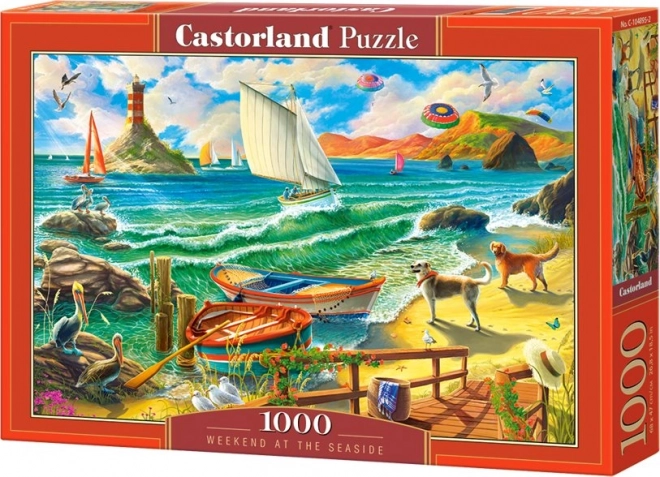 Puzzle 1000 dílků Weekend u moře