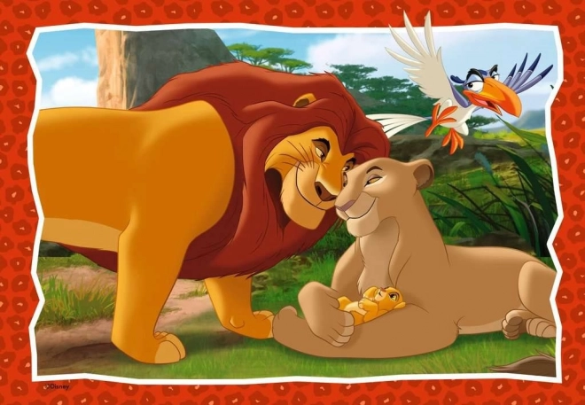 Puzzle Disney Lví král 2x24 dílků