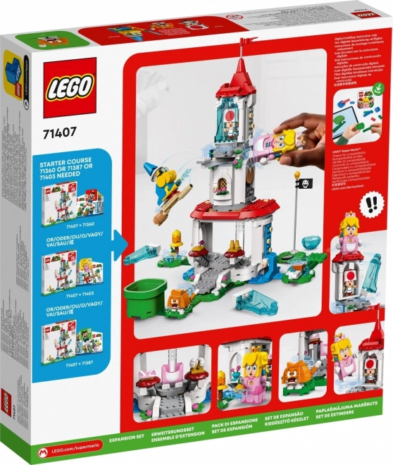 LEGO Super Mario Kočka Peach a Ledová Věž rozšiřující set