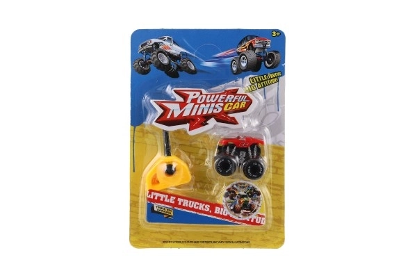 Auto mini vystřelovací 4 cm plastové