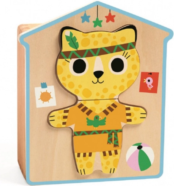 Puzzle Veselé kočičky od Djeco