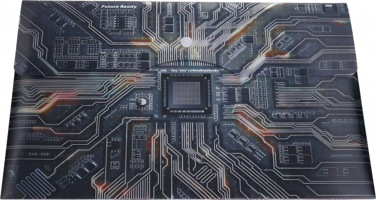 Design „Future Ready“ s motivem základní desky
