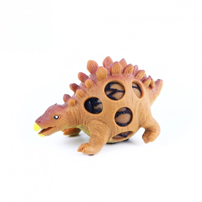 Dinosauří antistresový míček s otvory