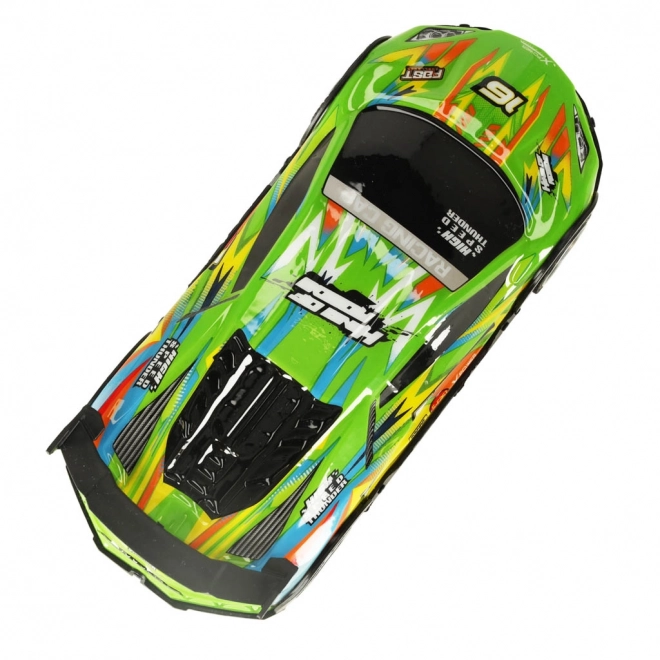 Zelené sportovní RC auto