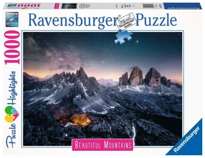 Puzzle tří věží Dolomit 1000 dílků Ravensburger