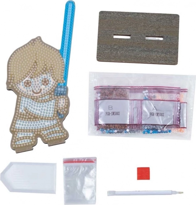 Diamantové malování Star Wars: Luke Skywalker