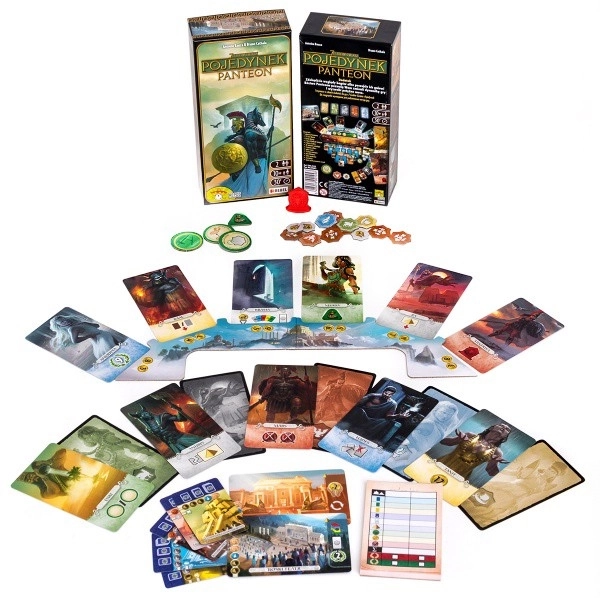 Hra 7 Wonders of the World duel - Pantheon