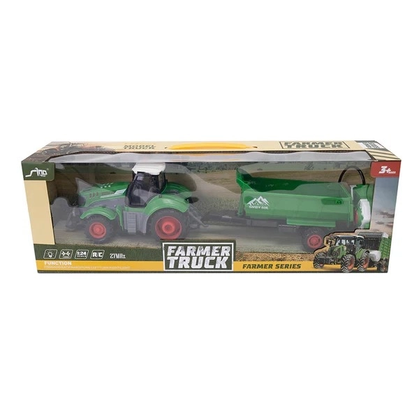 Zábavní RC traktor s přívěsem