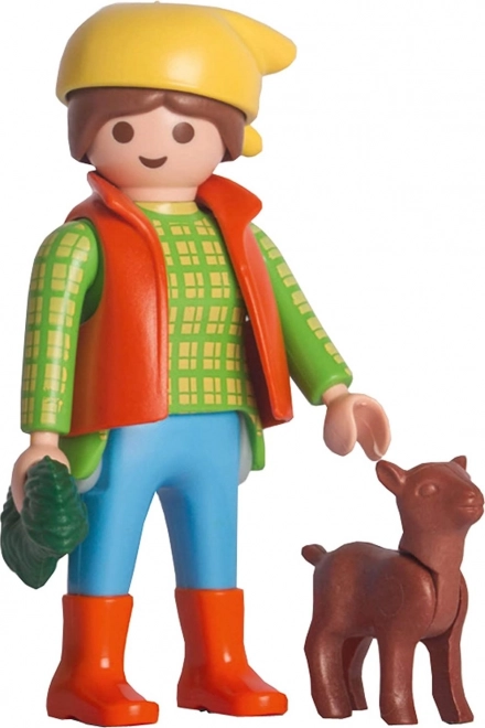 SCHMIDT Puzzle Playmobil Farma 100 dílků + figurka Playmobil