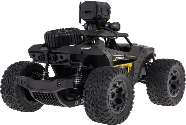 Jistota v terénu díky odpružení a velkým pneumatikám