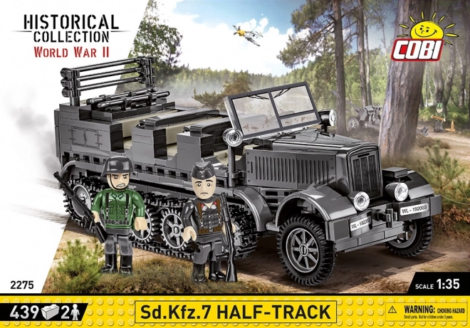 COBI 2275 II WW Sd.Kfz. 7 Half-Track, 1:35, 439 k, 2 f