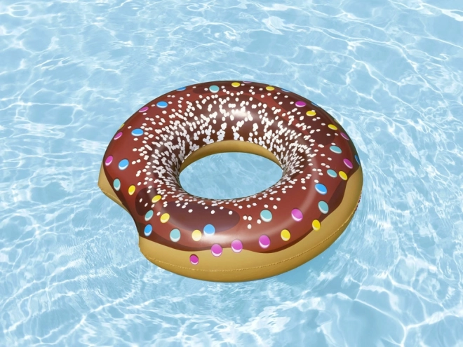 Bestway velké nafukovací kolo Hnědý donut 107cm – Hnědé