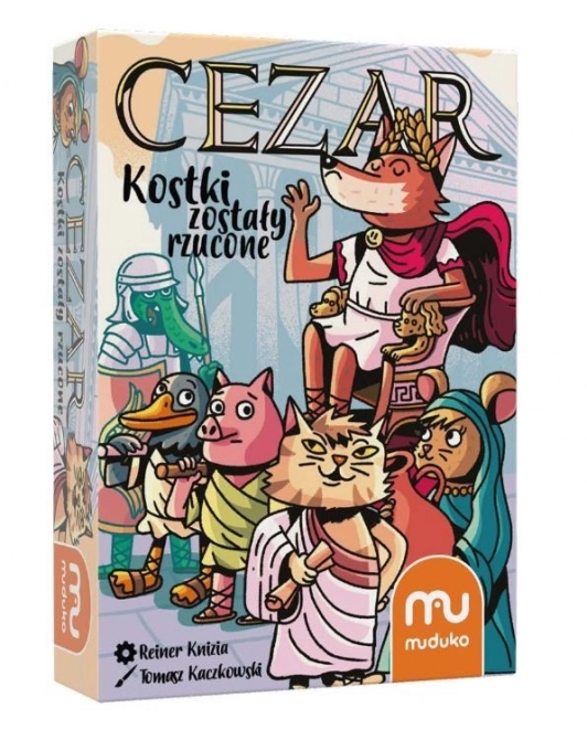 Hra Caesar. Kostky byly vrženy