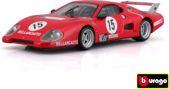 kovový model auta 1:43 bburago ferrari 512 bb (ii série) 1981