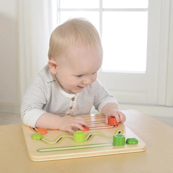 Edukativní deska s labyrintem Masterkidz Montessori