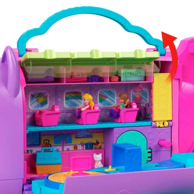 Polly Pocket Letadlo Kočičkových Dobrodružství