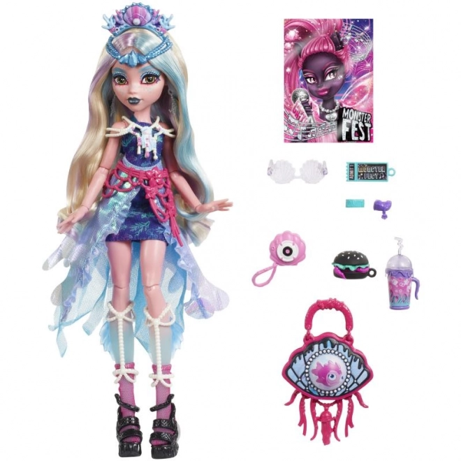 Barbie Monster fest panenka - lagoona HXH82