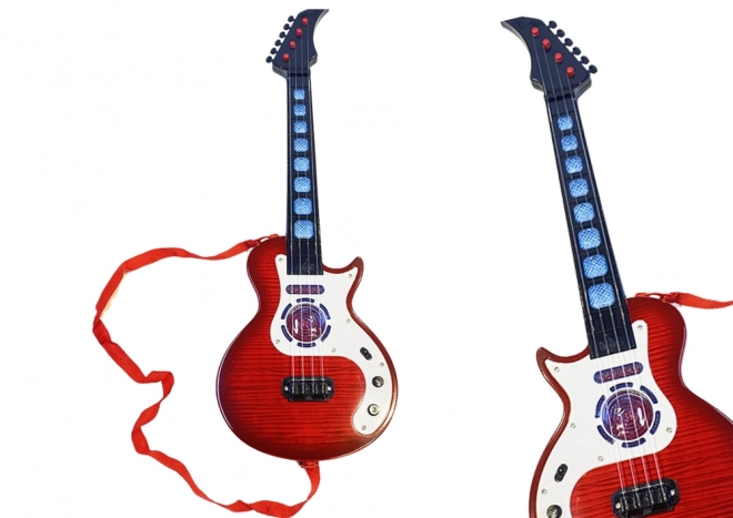 Elektrická kytara pro děti Lights Melodies Red