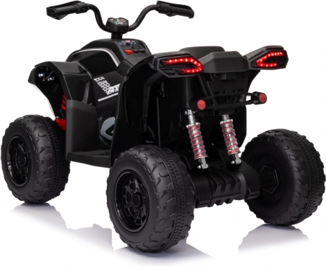 Pojízdný kvadricykl Fast Wheel černý