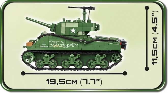 COBI 2550 II WW Sherman M4A3E2 Jumbo, 720 k, 2 f