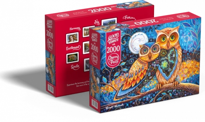 Puzzle Chvilka při měsíčku 2000 dílků
