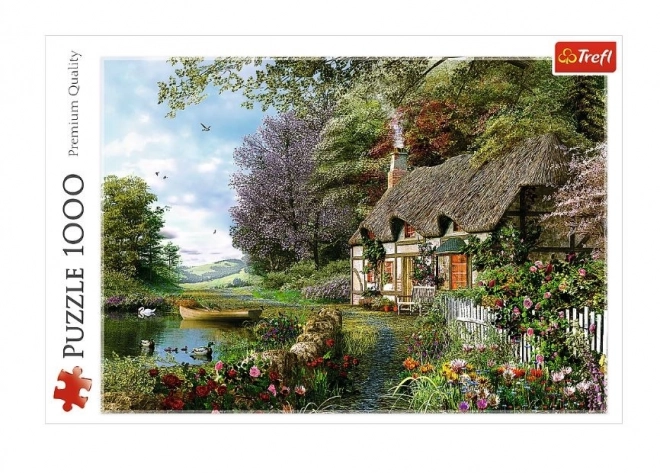 Puzzle 1000 dílků - Krajina Ráj od Trefl