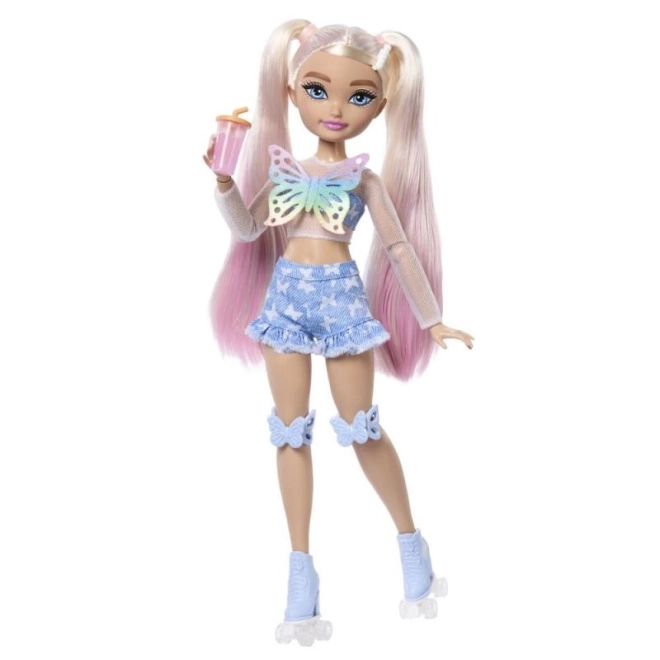 Panenka na kolečkových bruslích Barbie Dream Besties Malibu