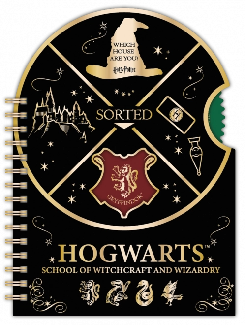 Blok s motivem Harry Potter a Spinnerem