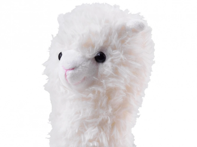 Alpaka plyšový maskot lama 28cm ZA4402 – Zelená