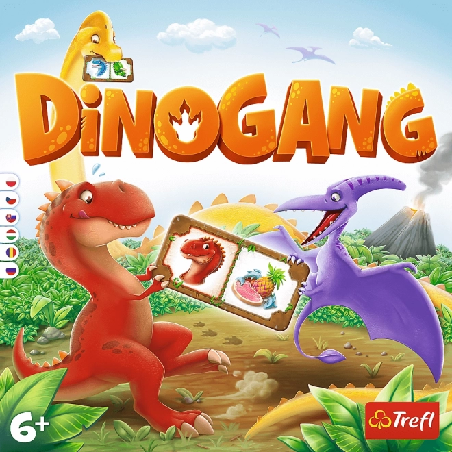 Dinogang společenská hra v krabici 24x24x6cm