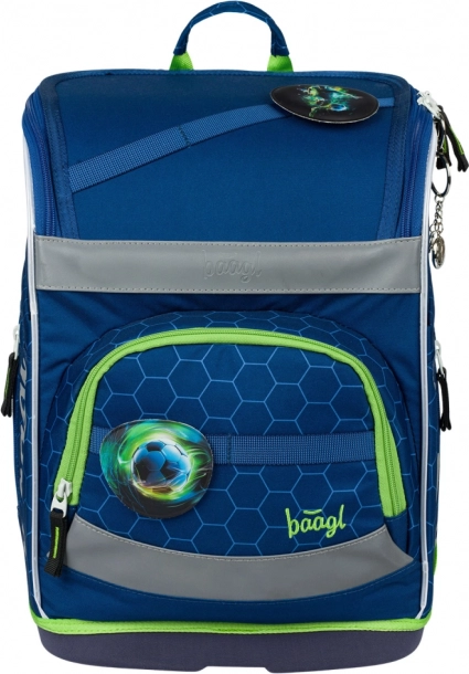 Školní set Baagl Zippy Plus s fotbalovým míčem