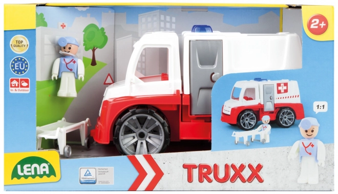 Sanitka Auto Truxx pro děti s figurkou