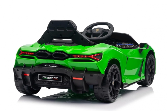 Elektrické autíčko Lamborghini Revuelto zelené