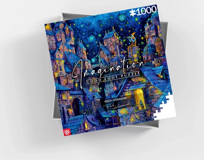 Puzzle Imaginace od Roch Urbaniak - Koncert na komíně 1000 dílků