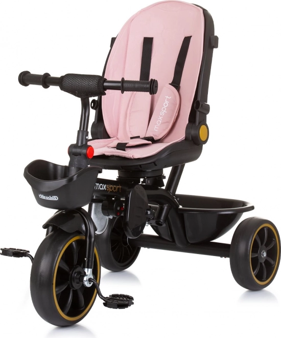 Tříkolka se stříškou Max Sport 2v1 Flamingo