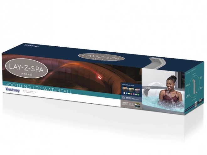 Uklidňující vodopád LED pro Lay-Z-Spa