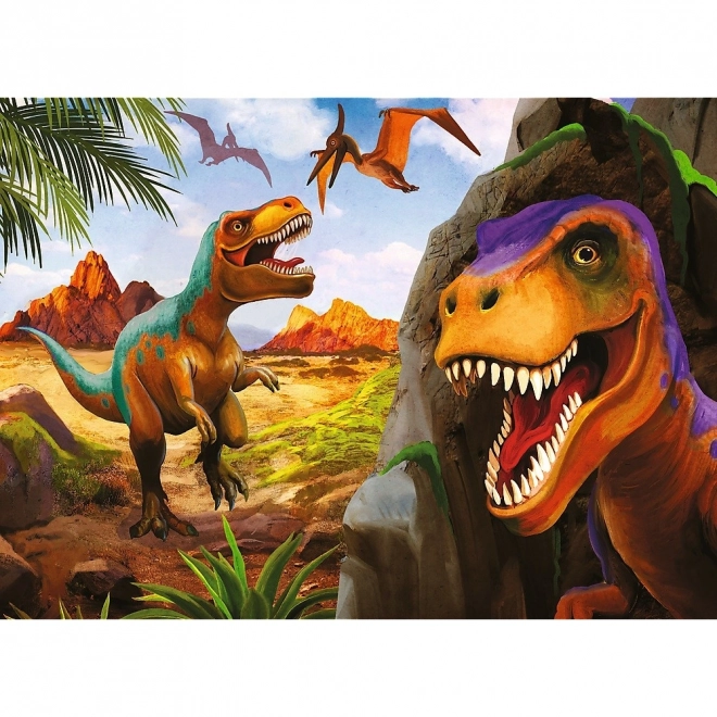 TREFL Puzzle Svět dinosaurů: Parasaurolophus 20 dílků