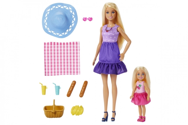 Barbie Rodina a přátelé na pikniku