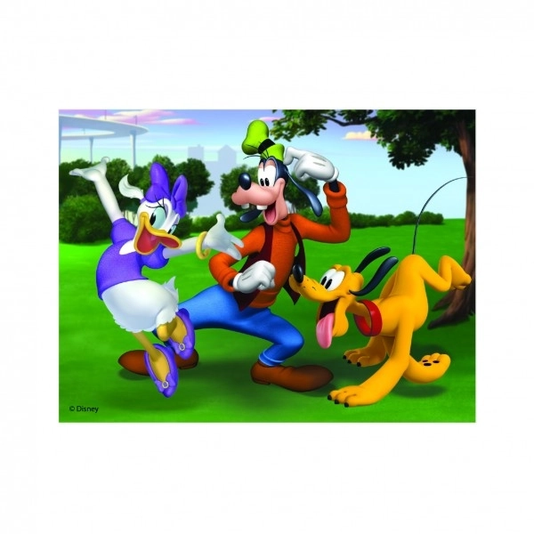 MICKEY A MINNIE 12 Dřevěné licenční kostky