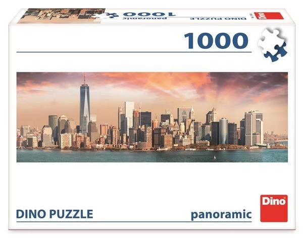 Dino Puzzle Manhattan za soumraku 1000 dílků
