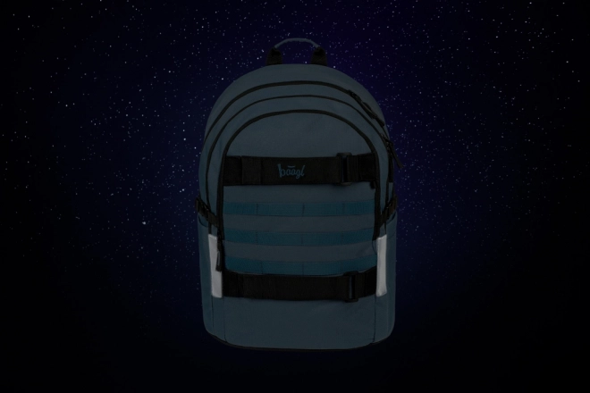 Set školních tašek Skate Dust Blue: batoh, penál, sportovní taška