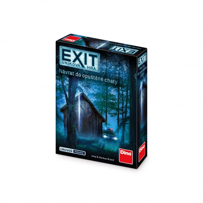 Dino EXIT úniková hra Návrat do opuštěné chaty