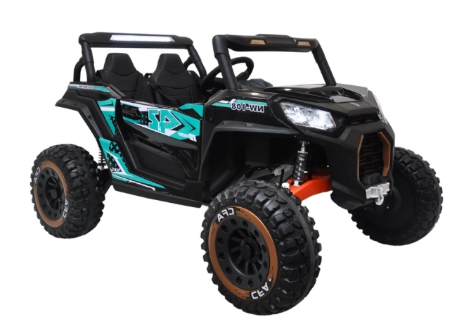 Auto na akumulátor Buggy NEL-913 černé 4x4 24V