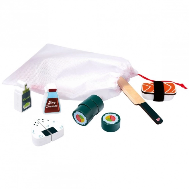 Dřevěné 3D puzzle Sushi bar od Bino