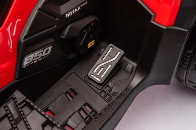 Elektrický dětský čtyřkolka Can-Am Outlander červená